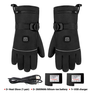 Heated Waterproof Motorcycle Gloves