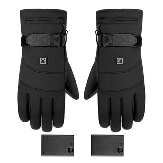 Waterproof Heated Motorcycle Gloves with Touch Screen Functionality